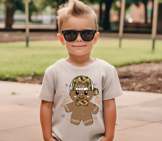 Youth Boy Gingerbread Man