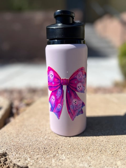 Purple Ghosty Croquest Bow