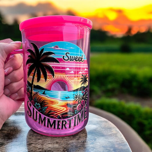 15oz Sweet Summertime Pink