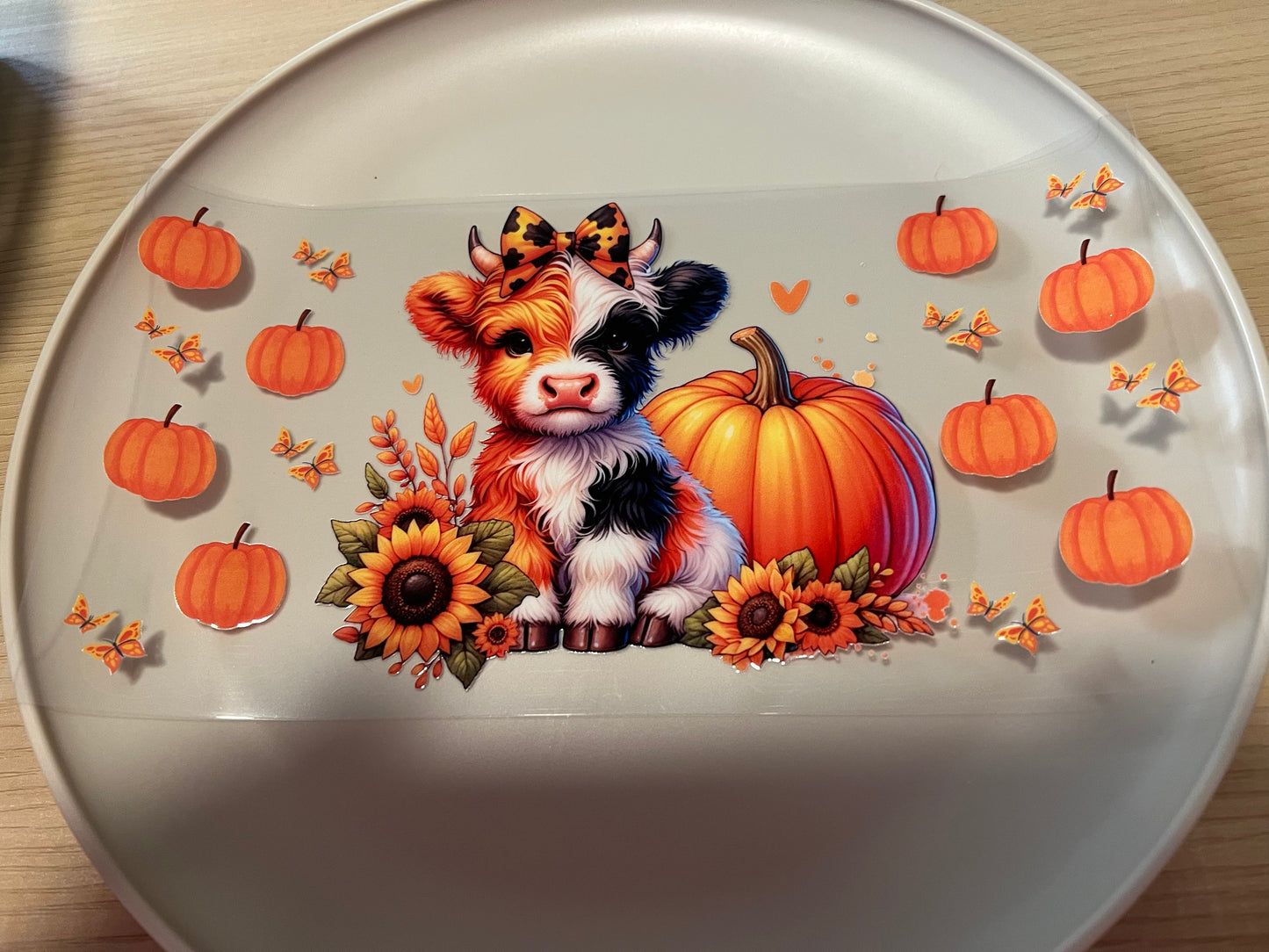 #155 Pumpkin Highland Cow