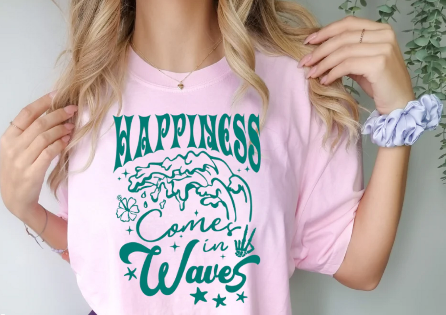 Happiness Comes In Waves