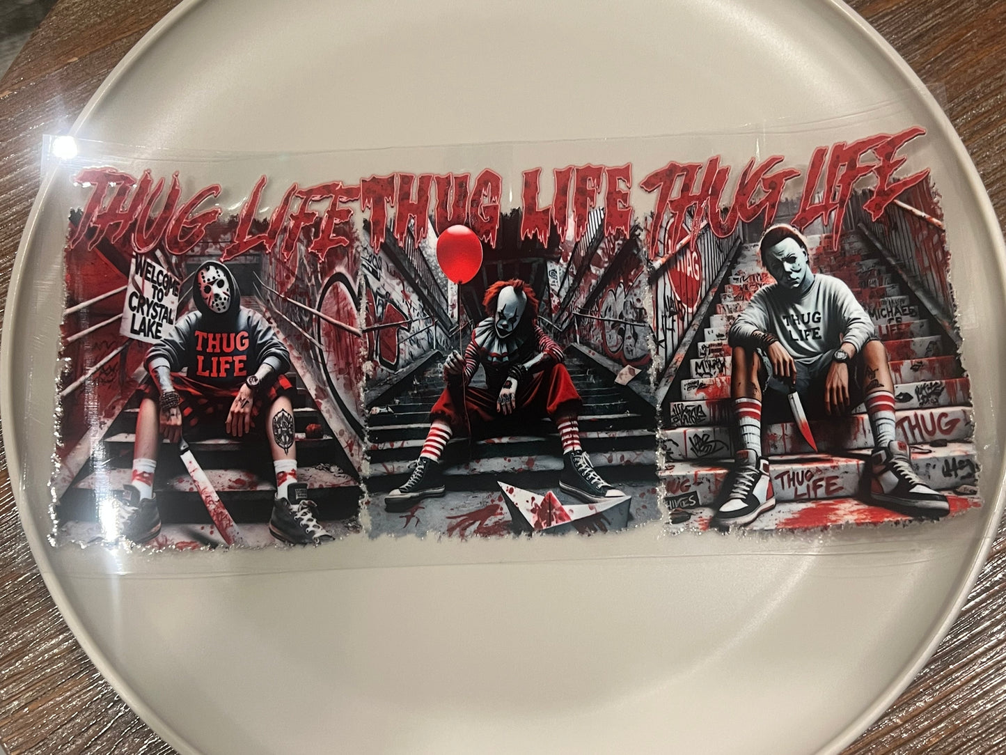 #132 Thug Life Red