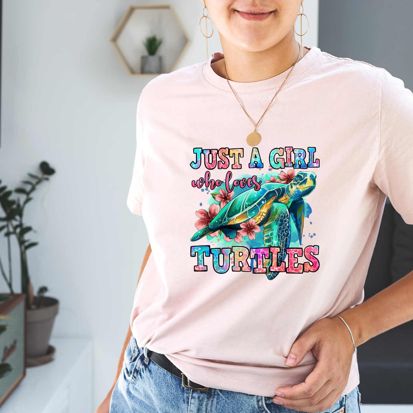 Just  A Girl Who Loves Turtles