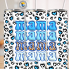 Mama Leopard Blue