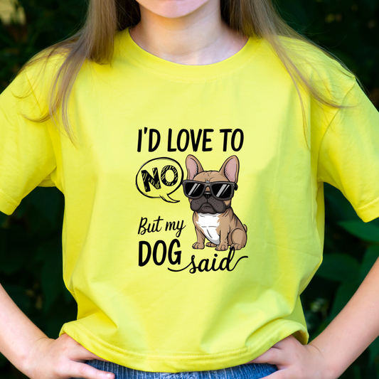My Dog Said No....