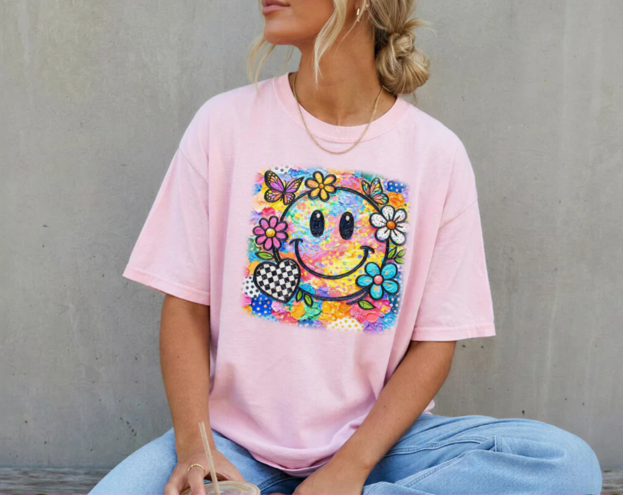 Colorful Smiley Face