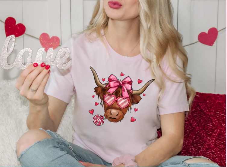 Valentine Cow Lolli Pop